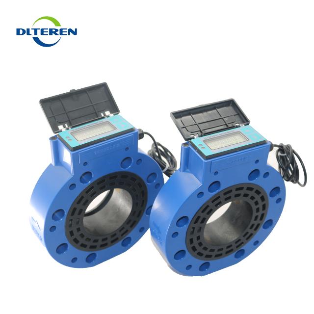 High Precision Remote Reading Water Meter Water Flow Meter Pulse Output T3 Sandwich Type Ultrasonic Water Meter 