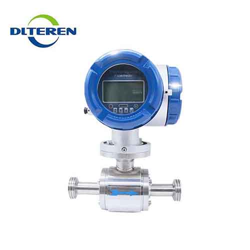 Electromagnetic flow meter no pressure loss measuring instruments china