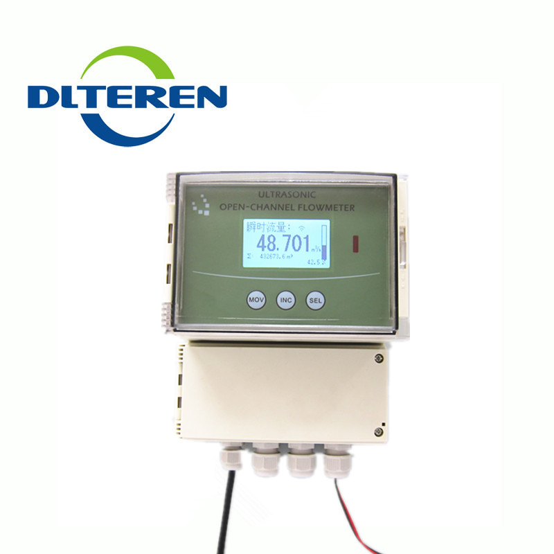 Teren High quality open channel flow meter Ultrasonic open channel flowmeter