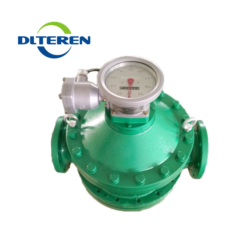 Oval Gear Flowmeter/LCD Digital Oval Gear FlowMeter Heavy Fuel Oil Flow Meter Vegetable Oil Flow Meter 