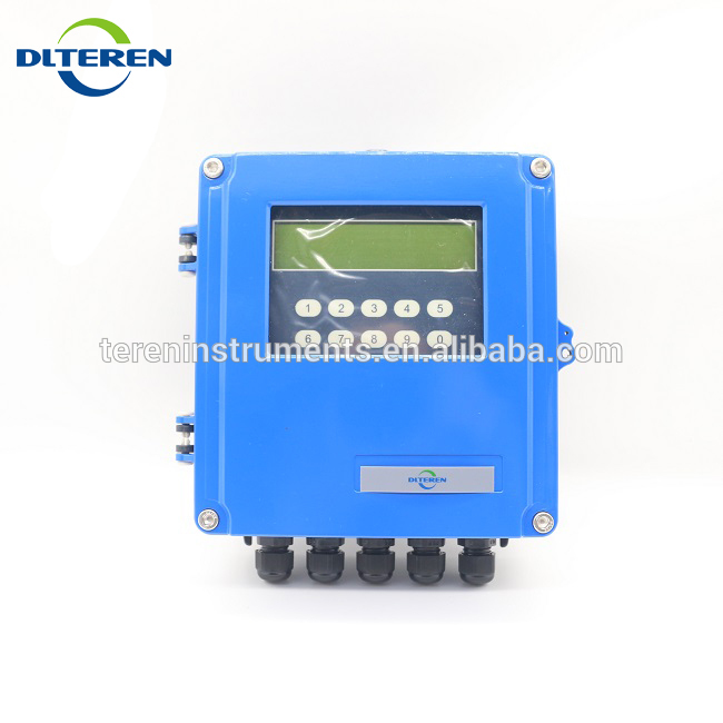 DTI-100F5 Transit Time Ultrasonic Flowmeter for Liquid Flow Measurement water meter