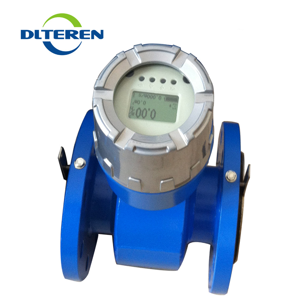 Integrated Electromagnetic FlowmeterBattery Powered Magnetic Flow Meter 