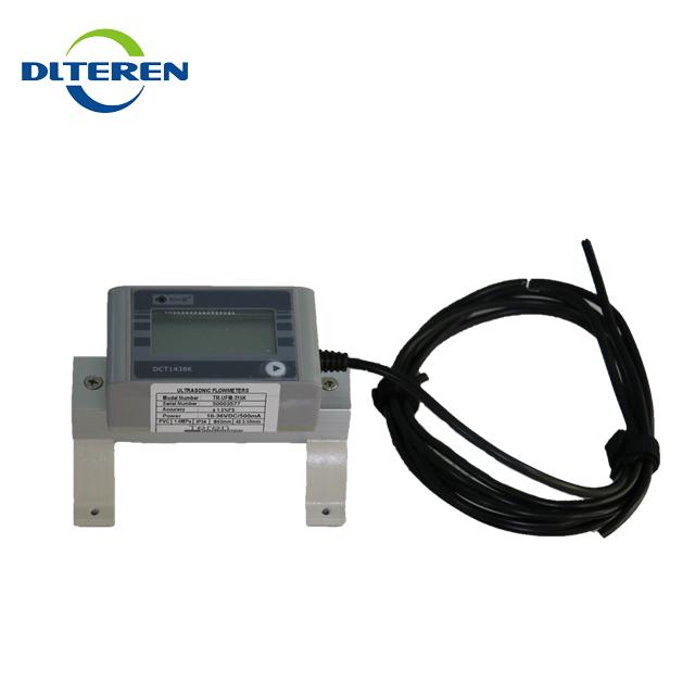 Easy to install Ultrasonic clamp-on flow meter water flowmeter 