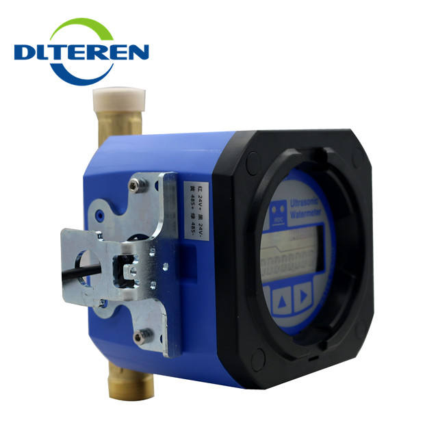 High Performance Two-channel DN50 IP68 Smart Ultrasonic Water Meter with RS485 &Mbus Output Threaded Connection Copper Pipe