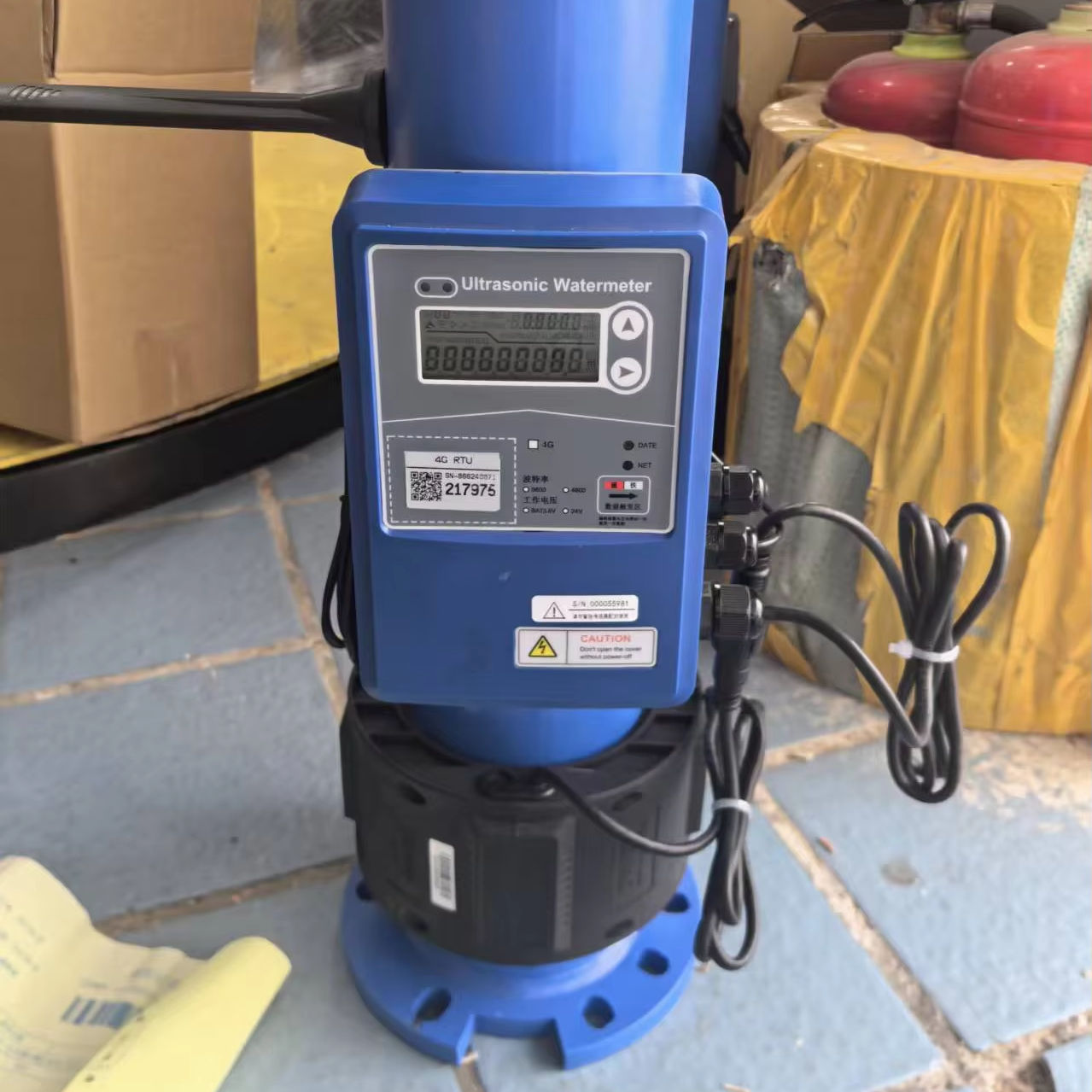 Pump-tube ultrasonic flow meter Ultrasonic water meter Flow meter factory