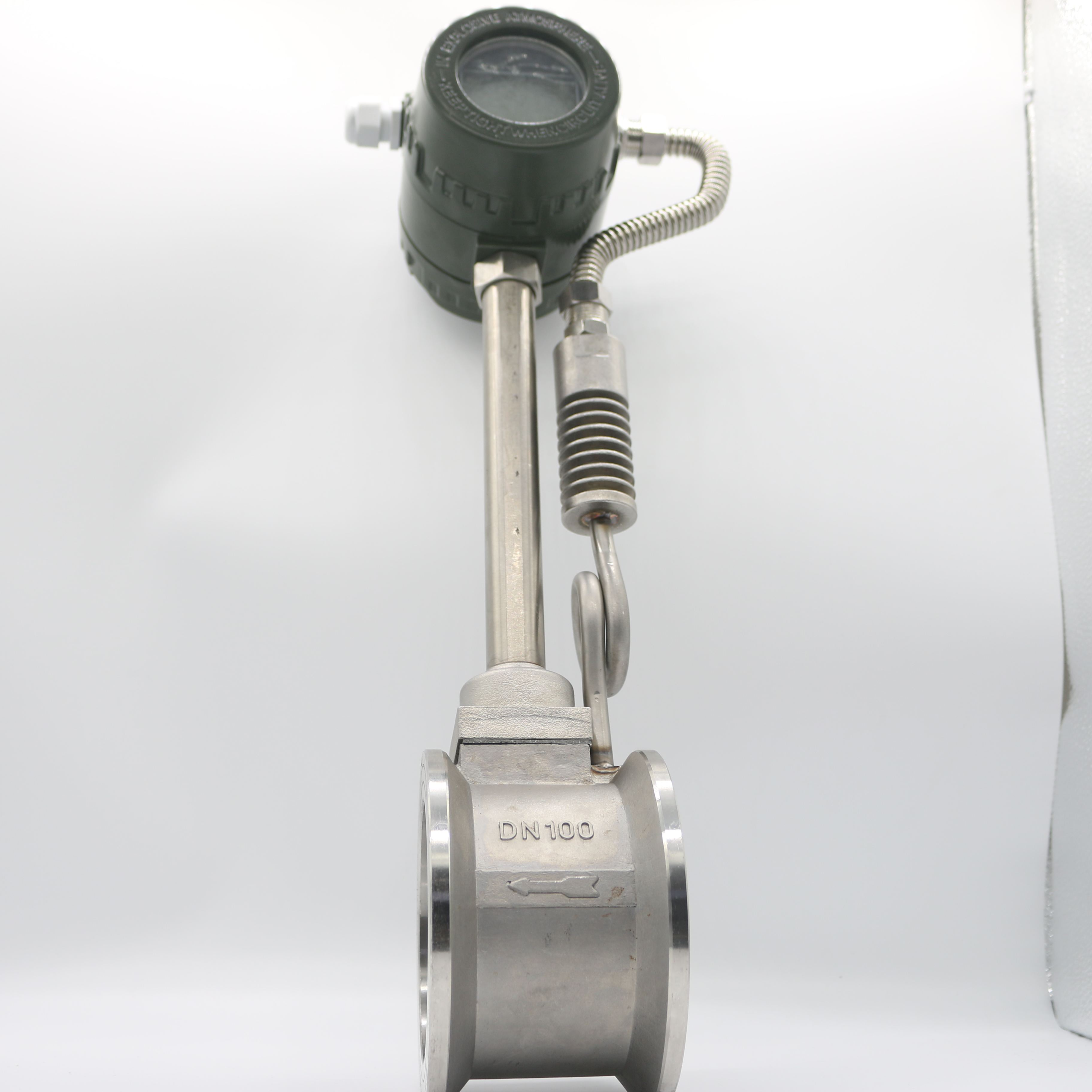 Teren-TFM DN50 air vortex Flowmeter Flange Mounted Natural Gas vortex Flow Meter